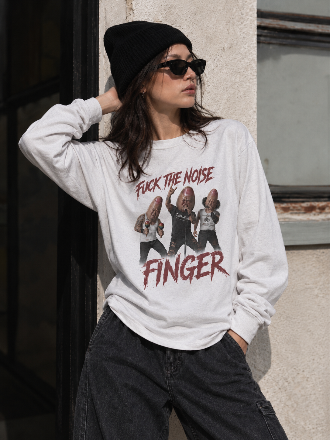 周りの声なんてクソくらえTシャツ