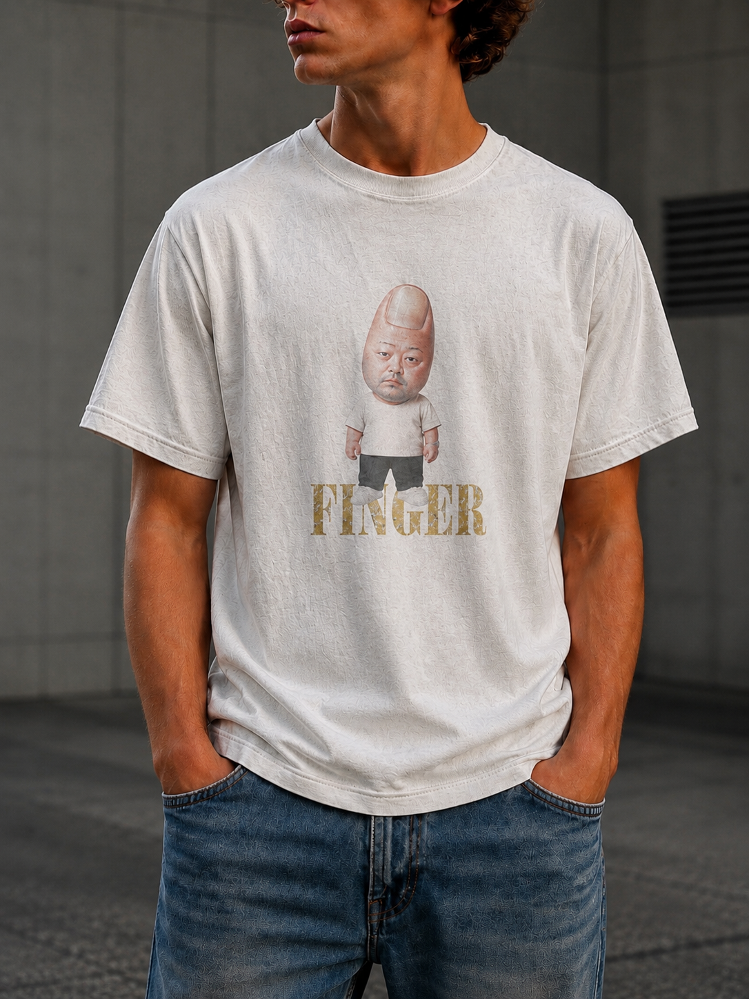 フィンガーキャラ　Tシャツ