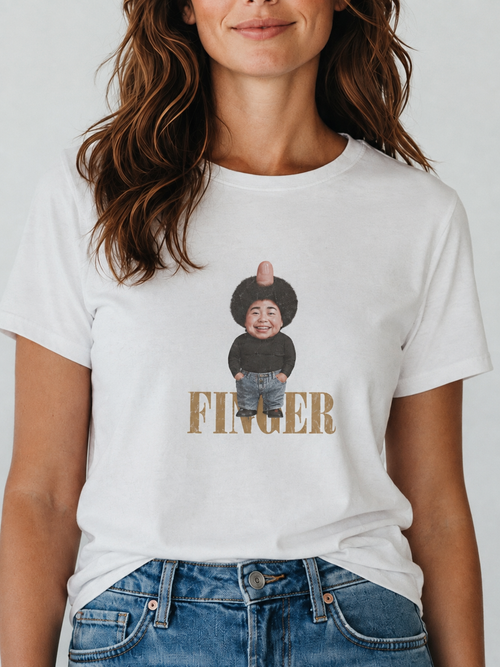フィンガーキャラ　Tシャツ