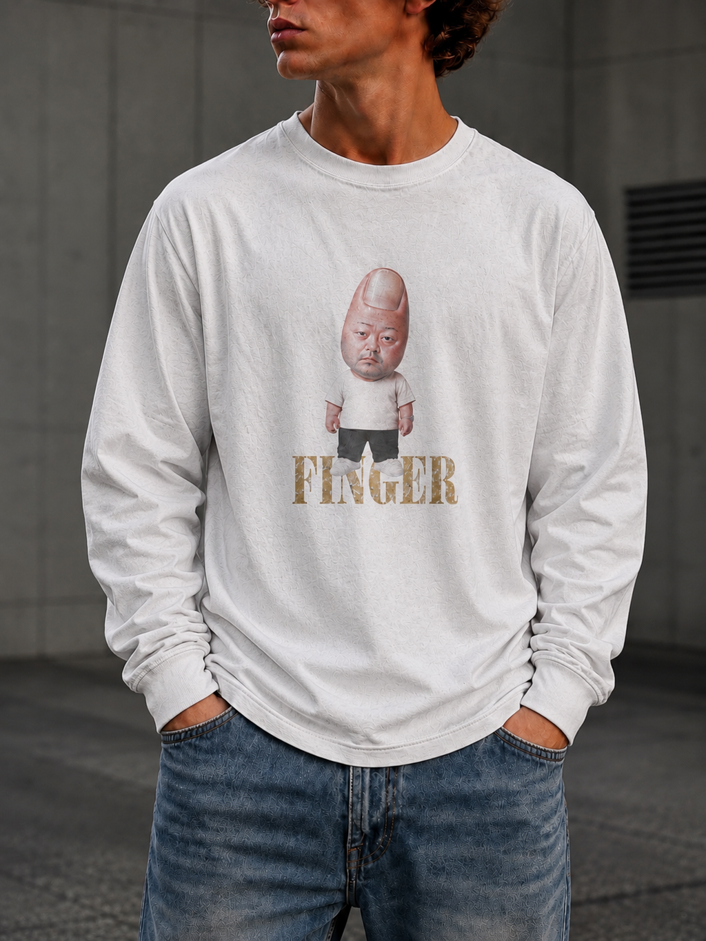 フィンガーキャラ　Tシャツ
