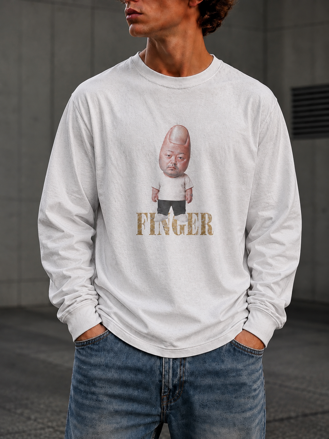 フィンガーキャラ　Tシャツ