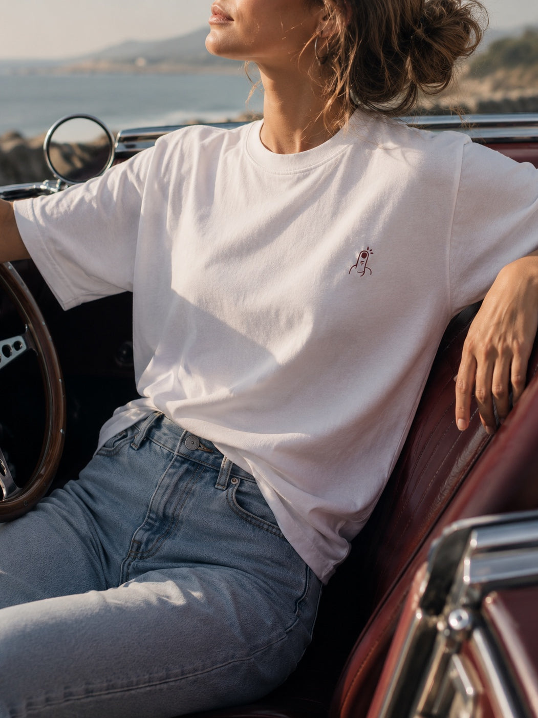 俺たち気にしないバックTシャツ