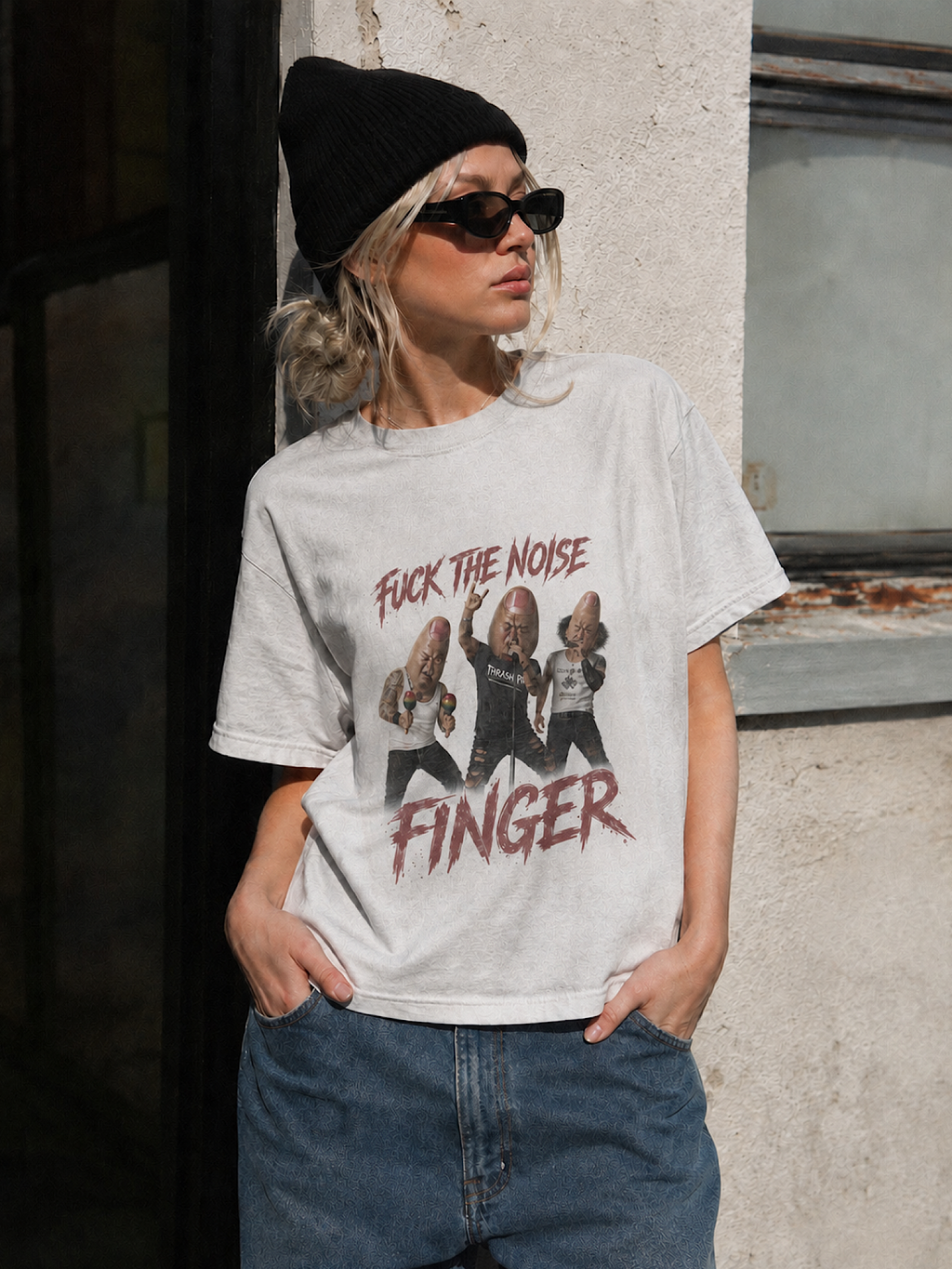 周りの声なんてクソくらえTシャツ