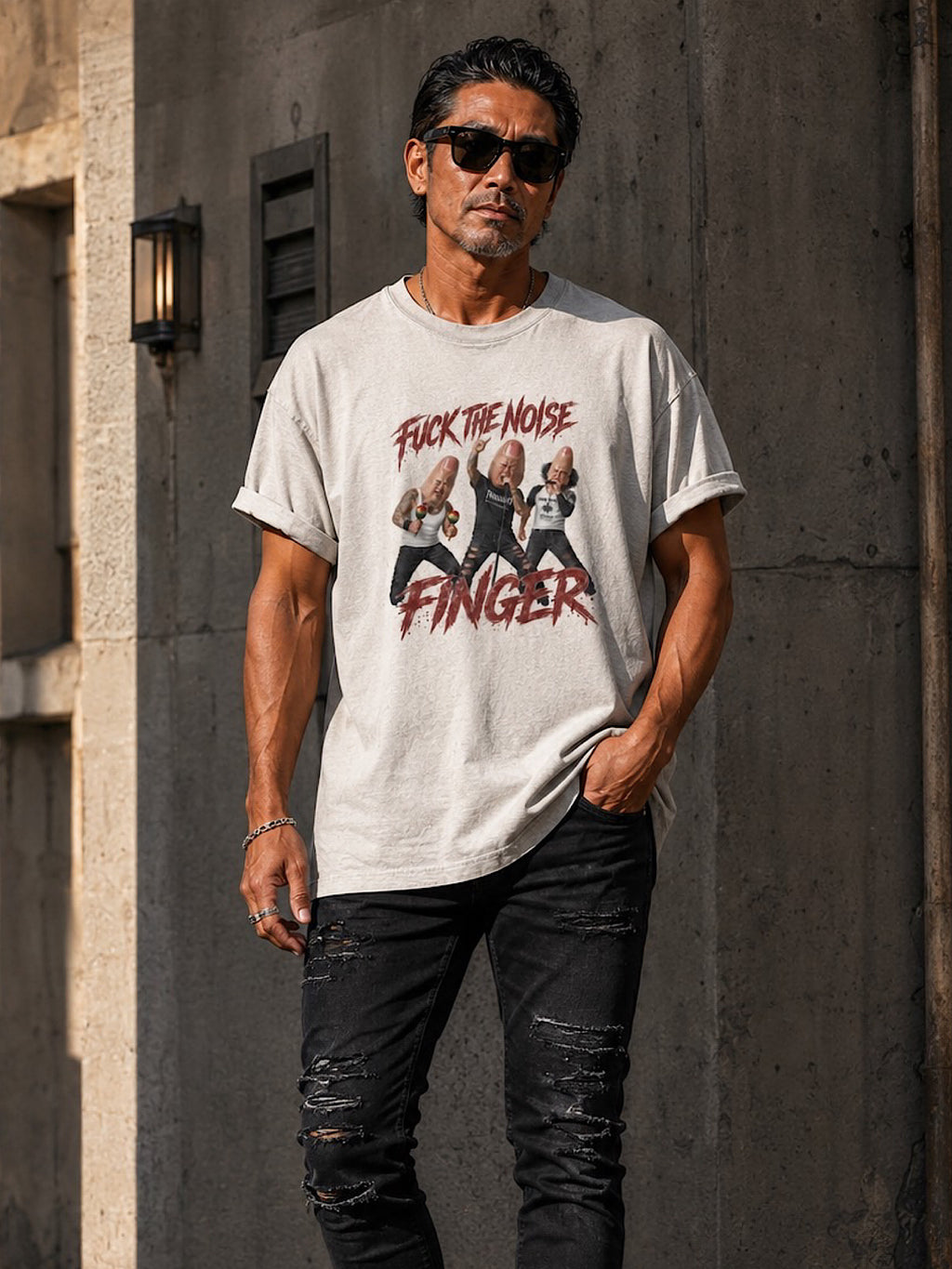 周りの声なんてクソくらえTシャツ