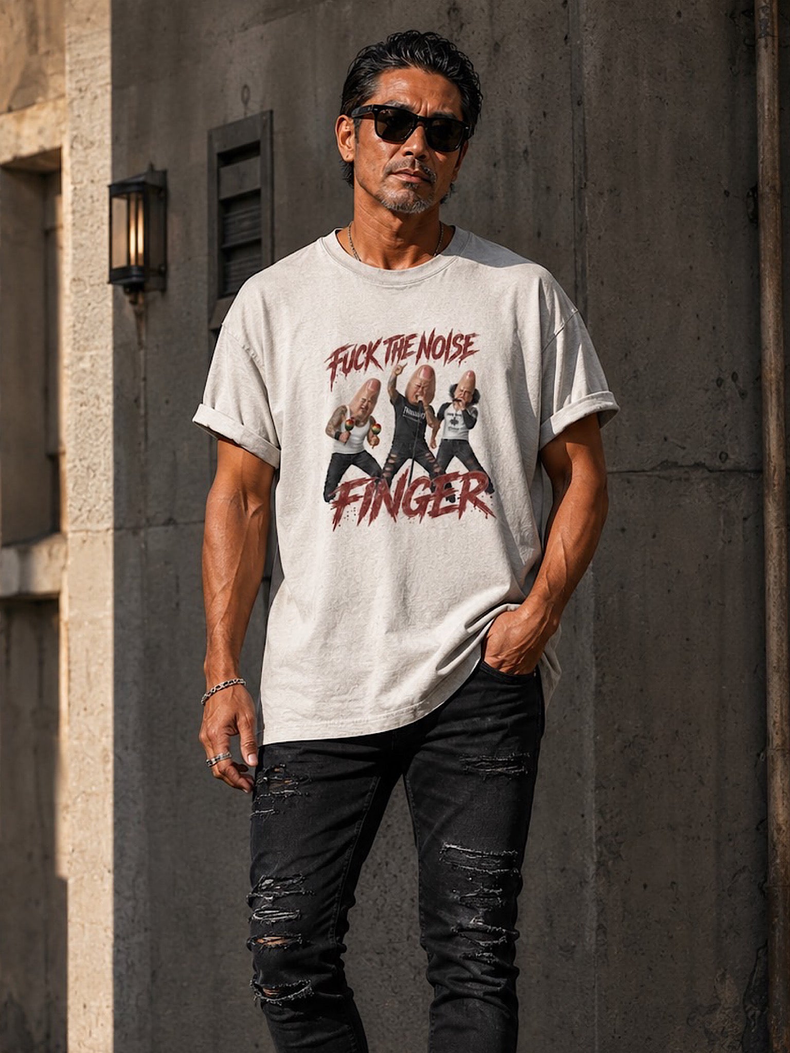 周りの声なんてクソくらえTシャツ