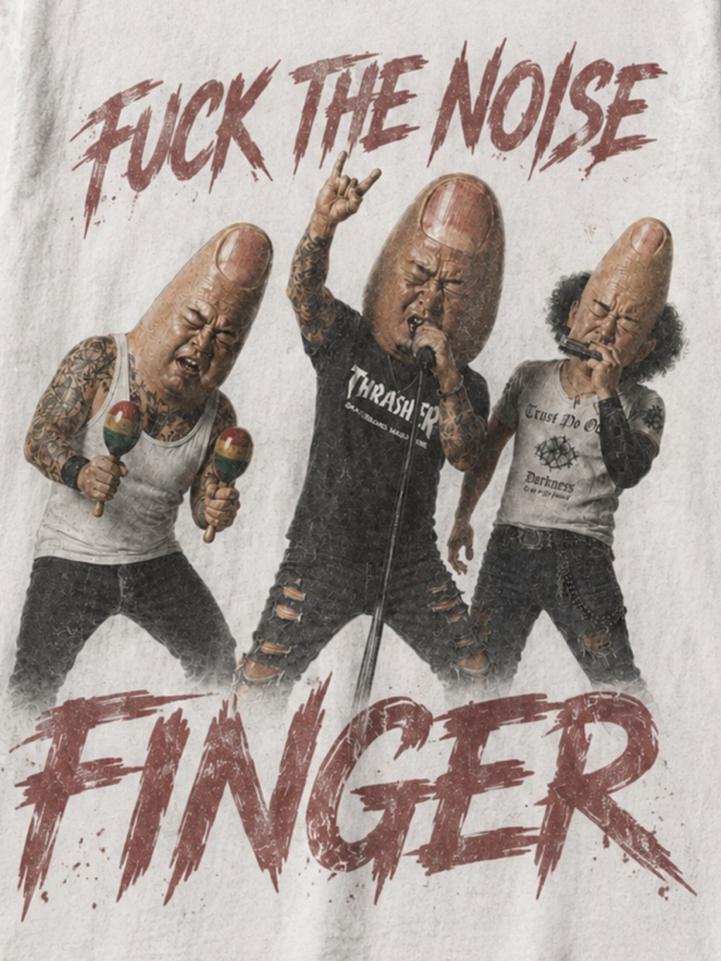 周りの声なんてクソくらえTシャツ