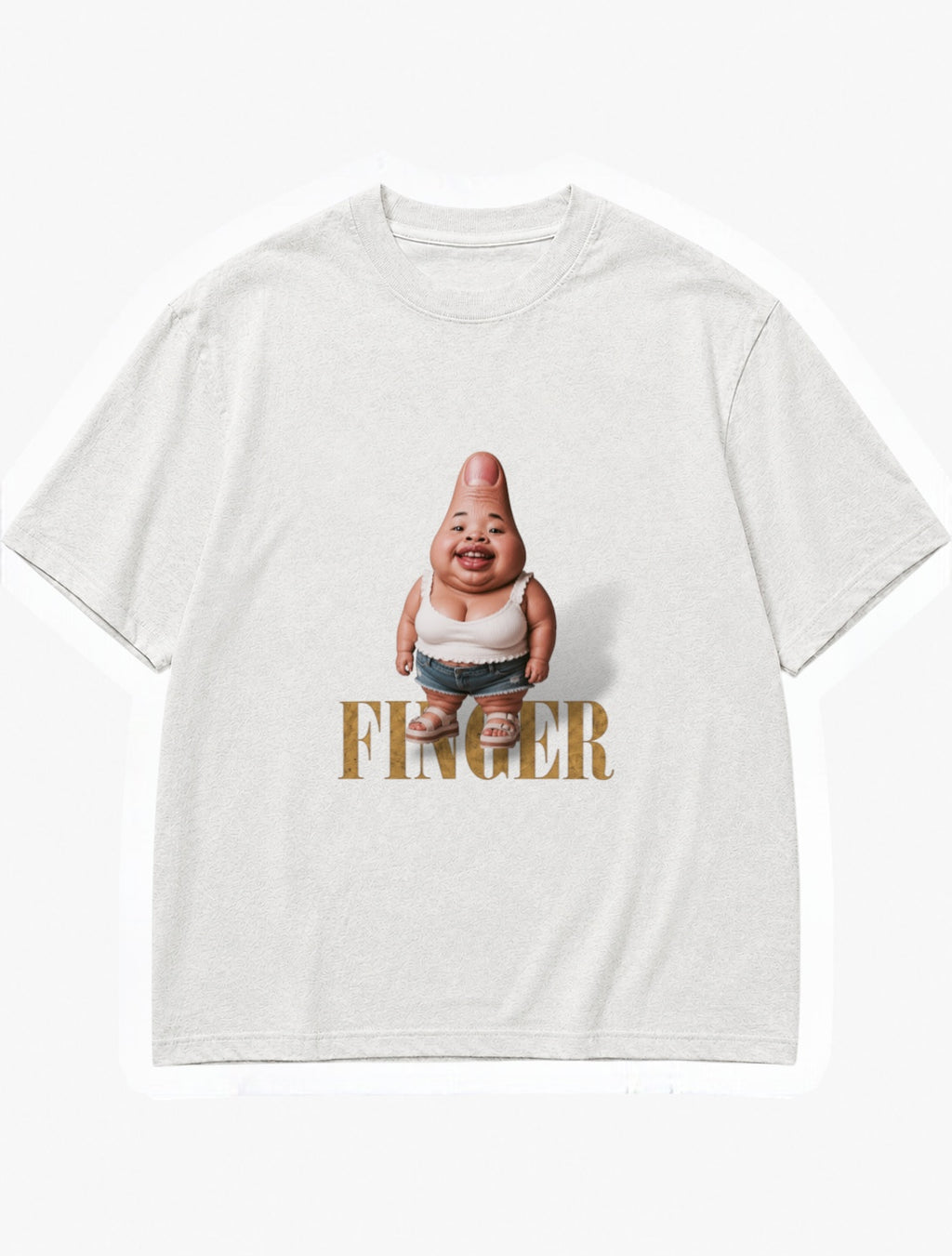 フィンガーキャラ　Tシャツ