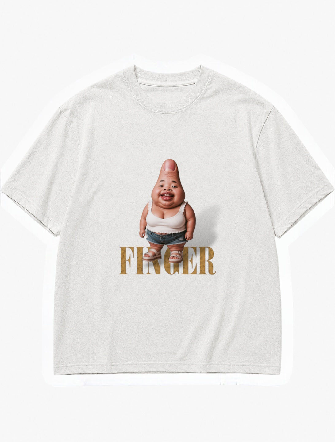 フィンガーキャラ　Tシャツ
