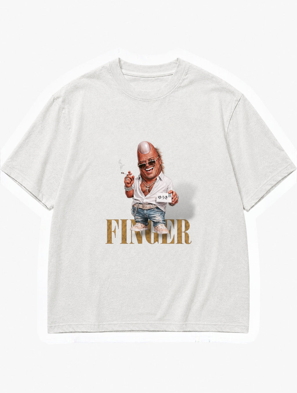 フィンガーキャラ　Tシャツ